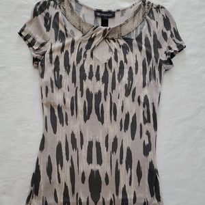 INC top with embellished collar.  Sz.S